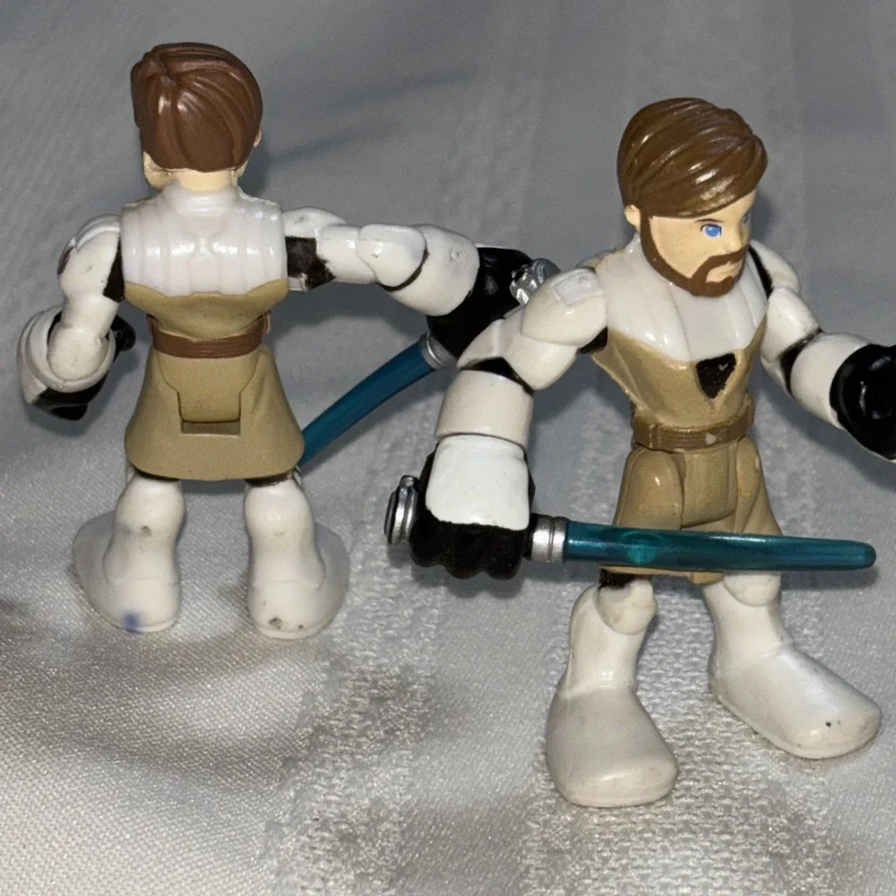 Playskool Heroes‎ Star Wars Jedi Force Mini Figures Lot Skywalker Trooper Hasbro